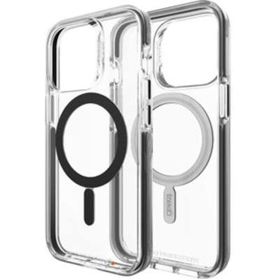 Case GEAR4 Santa Cruz Snap con Magsafe para iPhone 13 Pro - Transparente/Negro