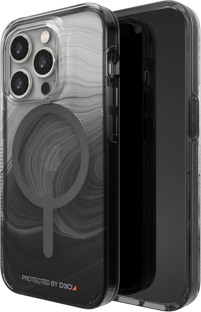 GEAR4-CASES-MILAN SNAP-APPLE-IPHONE 14 PRO MAX -FG-BLACK SWIRL