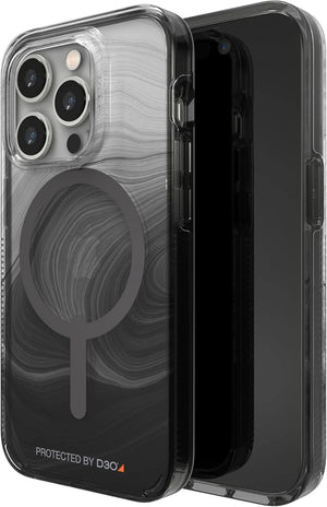 GEAR4-CASES-MILAN SNAP-APPLE-IPHONE 14 PRO MAX -FG-BLACK SWIRL