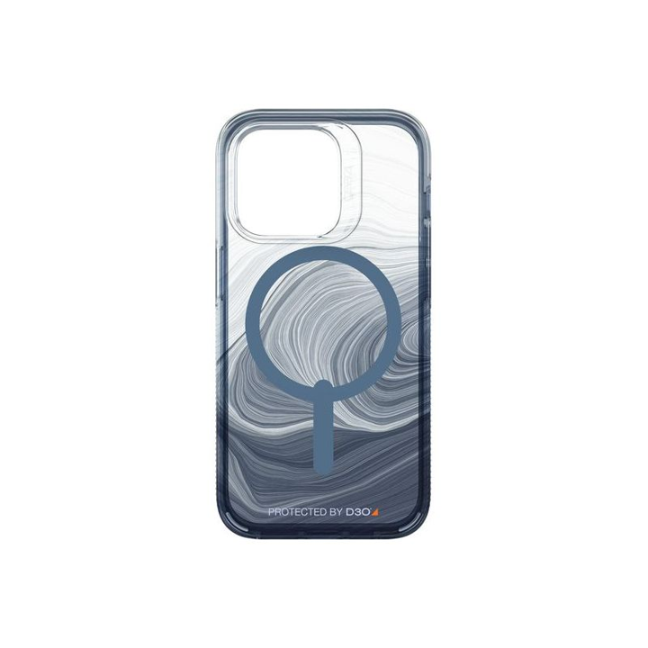 Case GEAR4 MILAN SNAP Para iPhone 14 Pro - Azul/Transparente