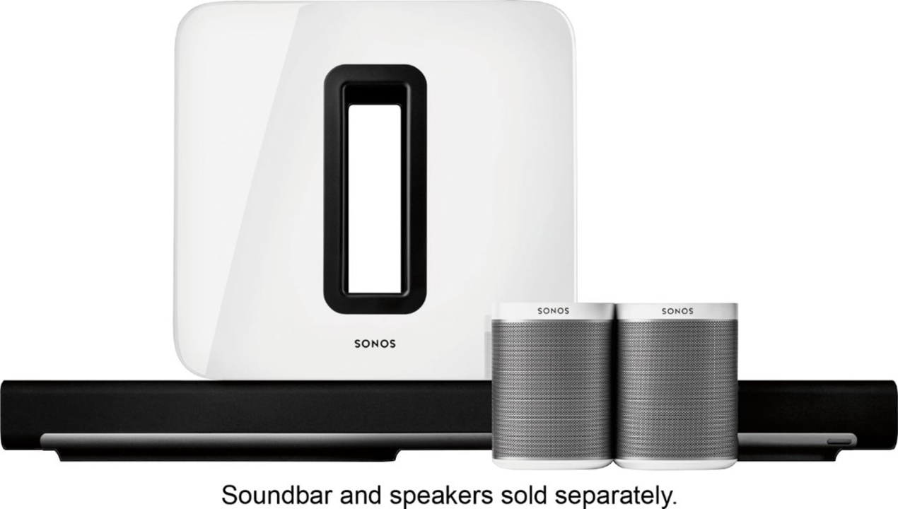 Sonos - Sub Subwoofer inalámbrico - Blanco