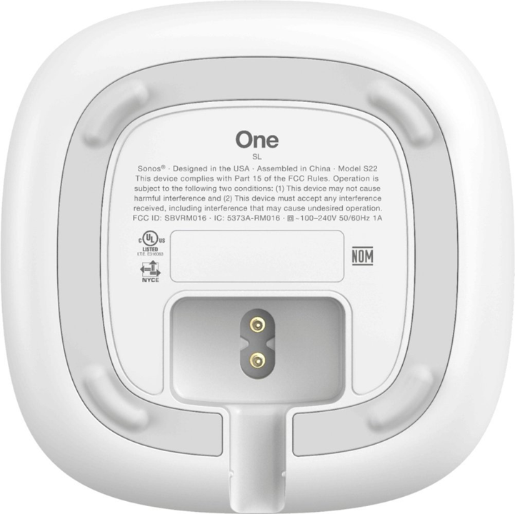 Parlante inteligente inalámbrico SONOS One SL - Blanco