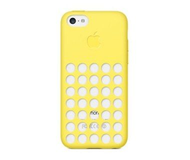 Case Apple Para iPhone 5C Amarillo