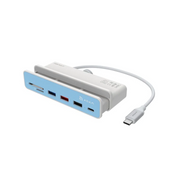 Multipuerto Adam Elements CASA i7 USB-C 7 en 1/iMac M1 - Blanco