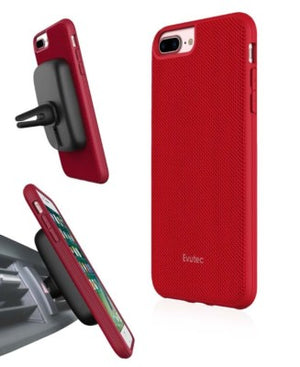 Case Evutec Para iPhone 6 Plus/6s Plus/7 Plus/8 Plus - Rojo