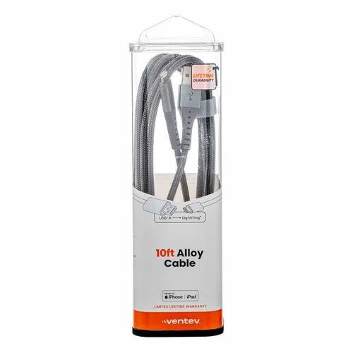 Cable de Aleacion VENTEV USB-A a Para Rayos - Acero