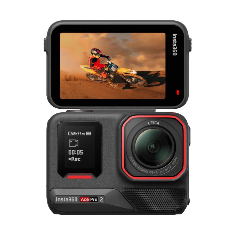 CAMARA DE ACCION INSTA360 ACE PRO 2 8K STD BTH USB WIFI BLACK