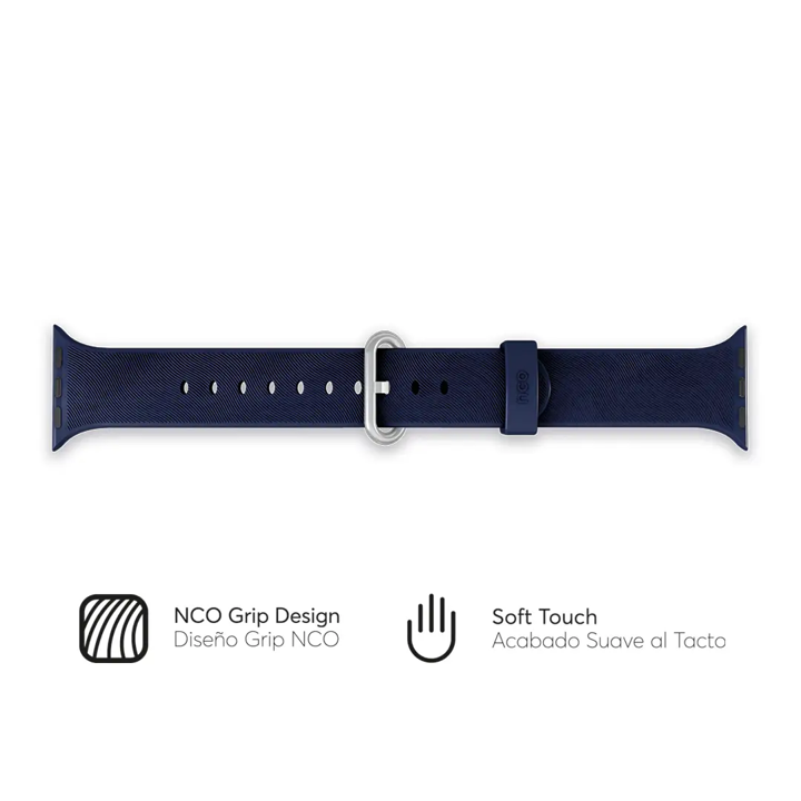 Correa de Silicona NCO ActiveLoop para Apple Watch de 41mm - Azul