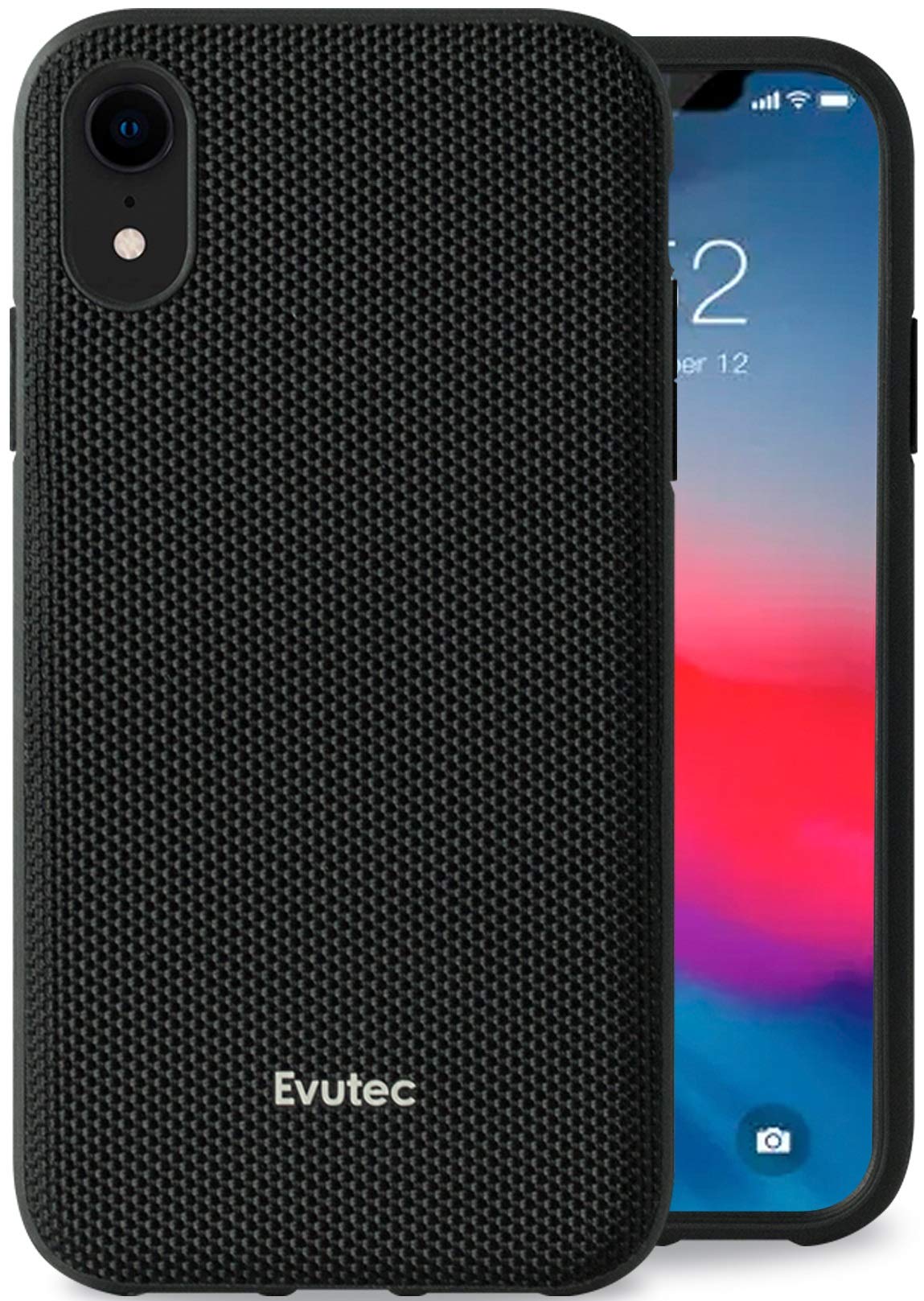 Funda Evutec para iPhone XR - Negro