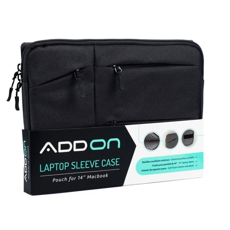 FUNDA ADD ON PARA MACBOOK PRO/AIR 13/14 INCH - BLACK