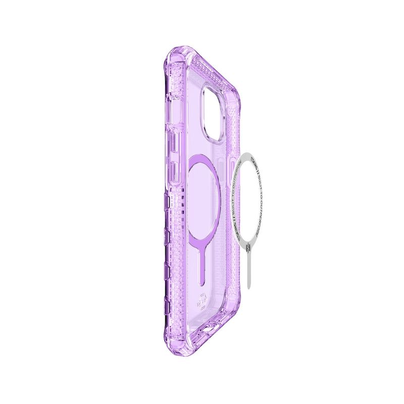 Case ITSKINS SUPREME MAGCLEAR Para iPhone 14 Plus - Morado