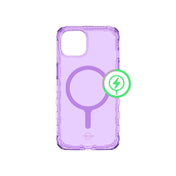 Case ITSKINS SUPREME MAGCLEAR Para iPhone 14 Pro - Purpura