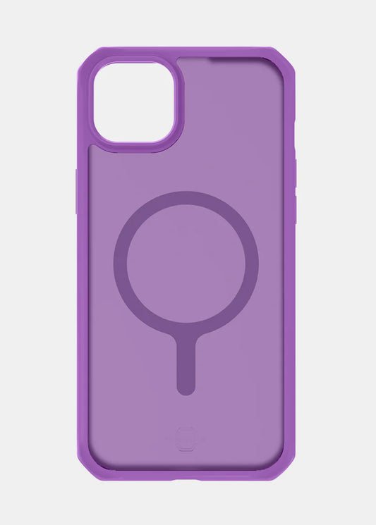 CASE ITSKINS HYBRID MAGSAFE IPHONE 15 PLUS PURPLE