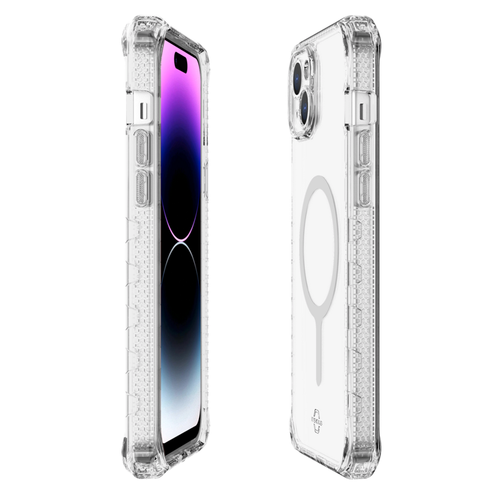 CASE ITSKINS SUPREME MAGSAFE IPHONE 15 PLUS CLEAR