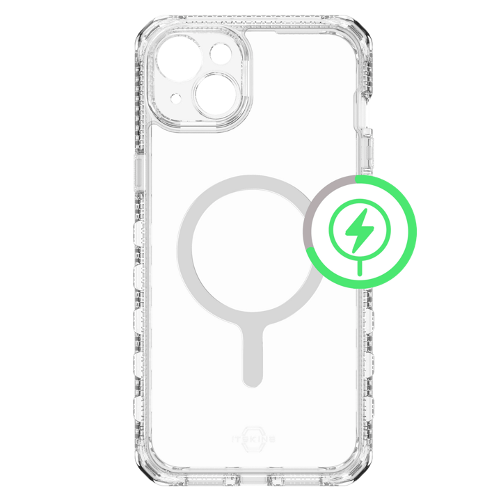 CASE ITSKINS SUPREME MAGSAFE IPHONE 15 PLUS CLEAR