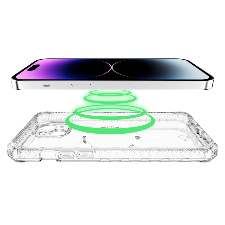 CASE ITSKINS SUPREME MAGSAFE IPHONE 15 PLUS CLEAR