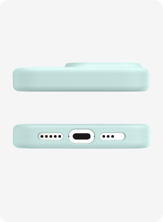 CASE AVANA VELVET MAGSAFE IPHONE 15 PRO SALVIA.