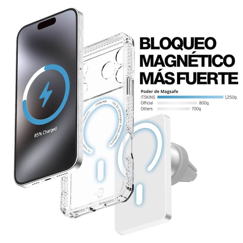 CASE ITSKINS HYBRIDR TRANSLUCENT MAGSAFE IPHONE 17 PRO MAX CLE