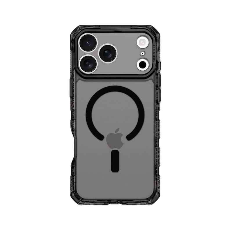 CASE ITSKINS SUPREME R CLEAR MAGSAFE IPHONE 17 PRO MAX GRAPHITE