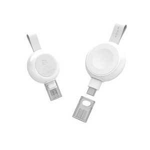 Cargador Inalámbrico Magnético Adam Elements para Apple Watch OMNIA A1 - Blanco