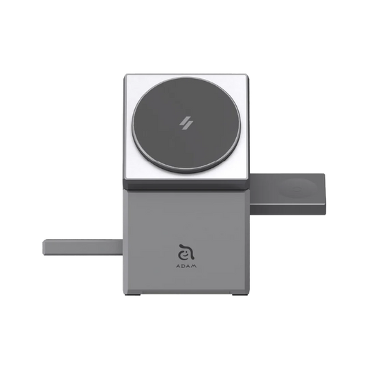 BASE DE CARGA ADAM ELEMENTS QI2 3N1 SLV