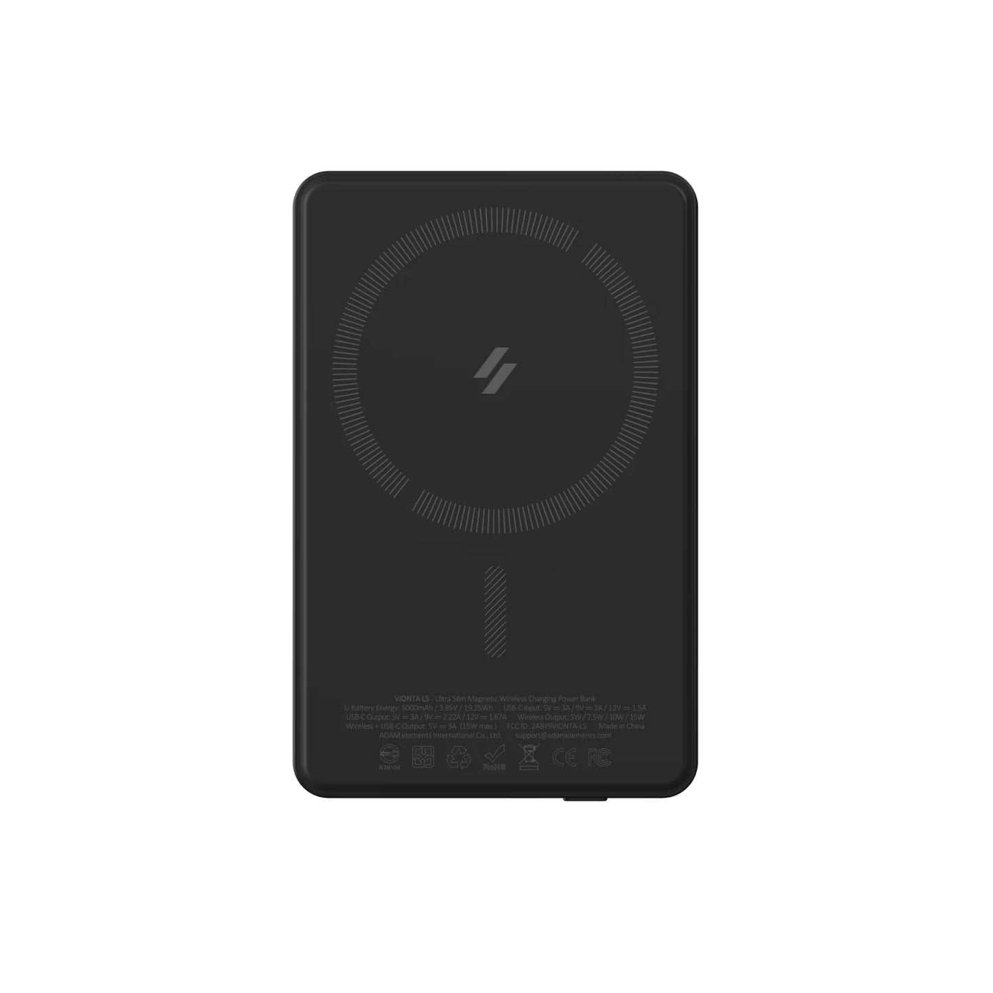 BATERIA ADAM ELEMENTS VIONTA L5 MAGSAFE 5000MAH BLACK