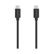 CABLE DE CARGA ADD ON USBC/USBC  2mt - BLACK