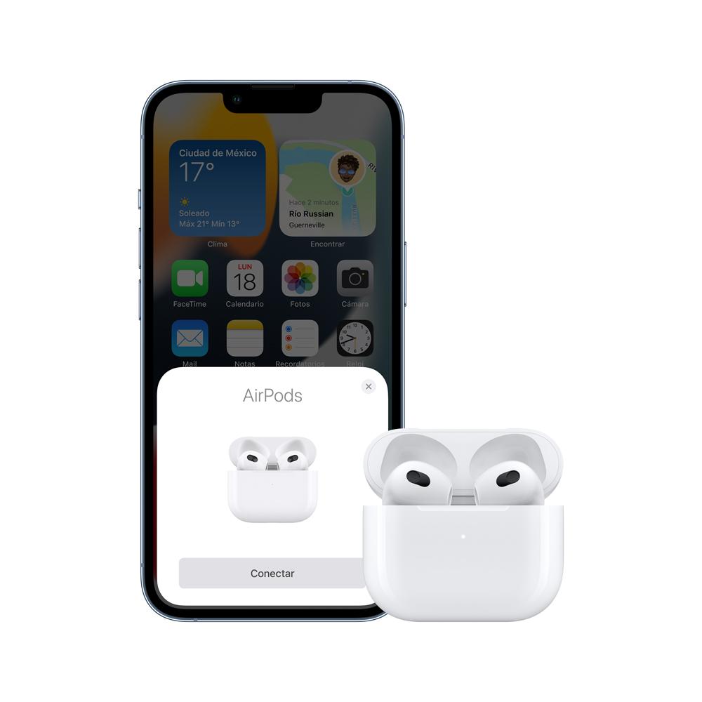 AirPods (3ª generación) con estuche de carga inalámbrica