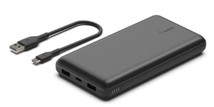 BATERIA BELKIN 20000MAH USB-A/USB-C BLK