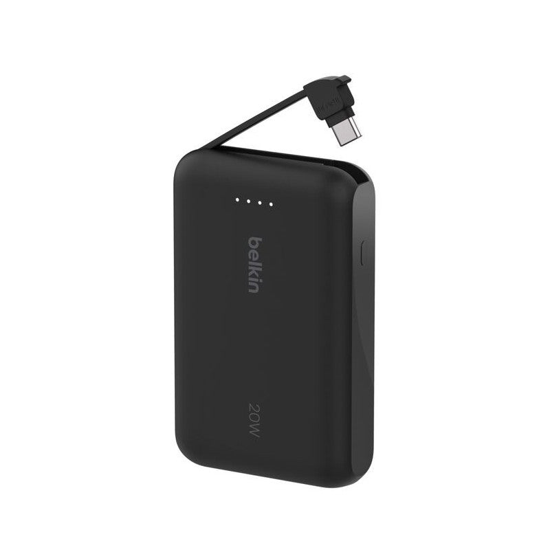 BATERIA BELKIN 20W BOOSTCHARGE 10000 mAh CABLE USB-C BLACK