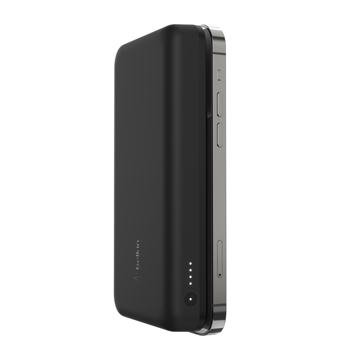 Cargador magnético BELKIN BoostCharge inalámbrico y portátil de 10.000 mAh 7.5W Qi