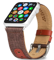 Banda Evutec para Apple Watch 44mm Café