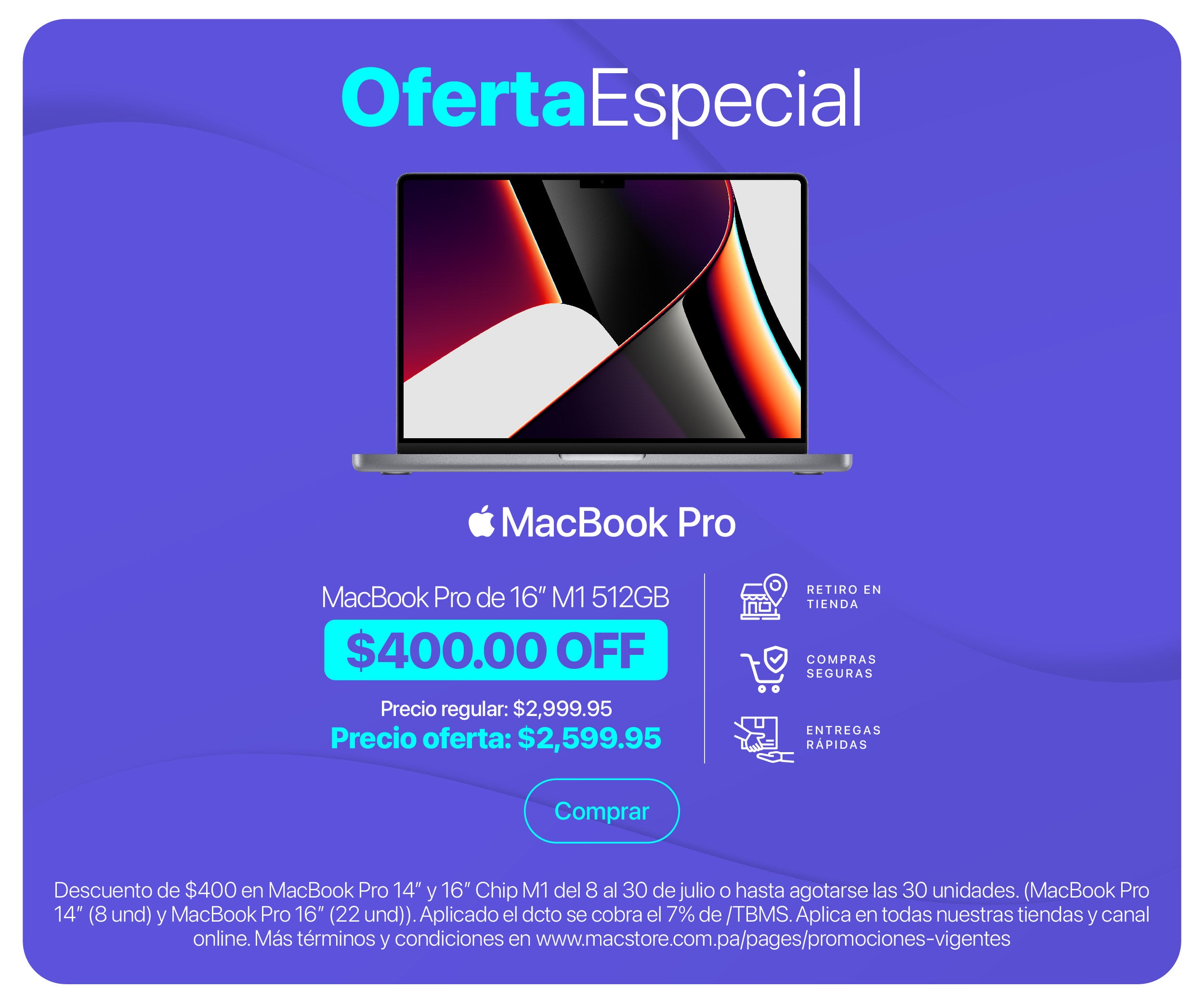 Promociones y Descuentos Apple Mac Store Panamá