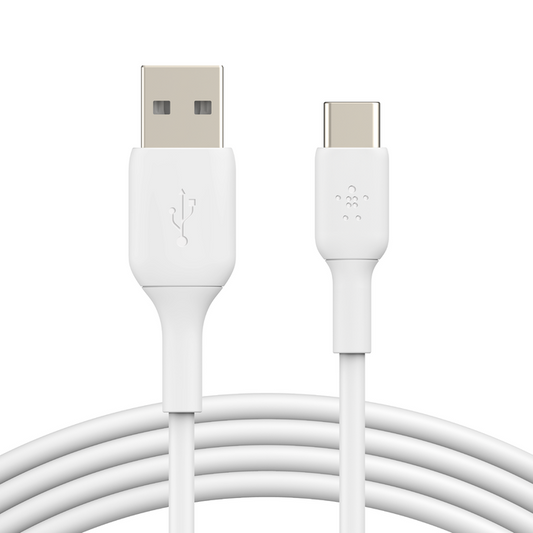 Cargador Belkin 37w - USB-C PD 25w / USB-A 12w - Blanco