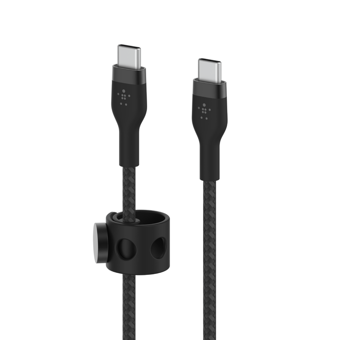 CABLE DE CARGA BELKIN BOOSTCHARGE PROFLEX USBC/USBC 60W 2M BLACK