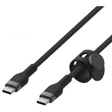 CABLE DE CARGA BELKIN BOOSTCHARGE PROFLEX USBC/USBC 60W 2M BLACK