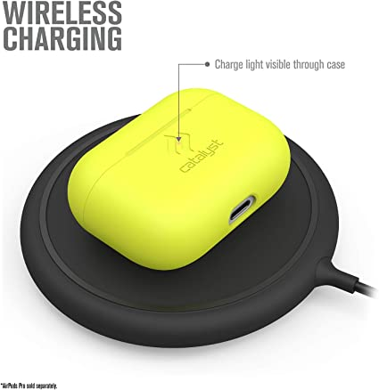 Case CATALYST SLIM Para Airpods Pro -  Amarillo Neón