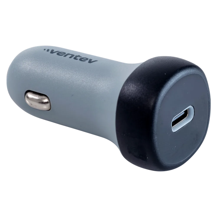 Cargador Para Carro VENTEV 30W USB-C - Gris Oscuro