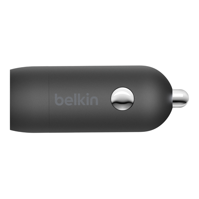 Cargador Carro Belkin 20w - USB-C PD - Negro