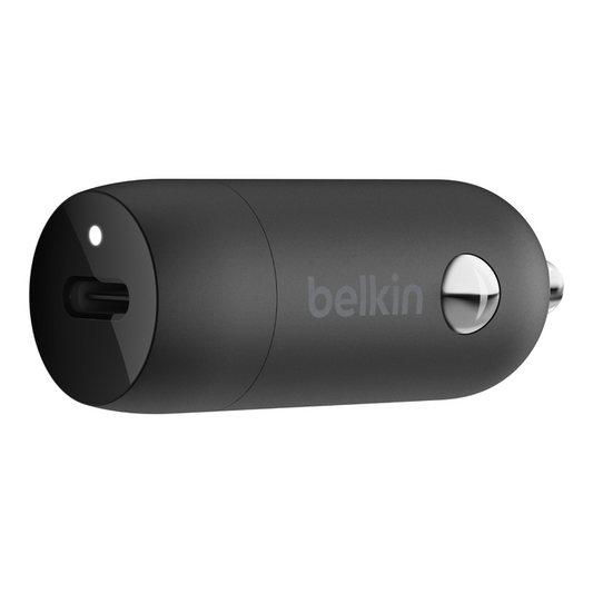 BELKIN BCH CAR CHARGER 30W USB-C BLACK