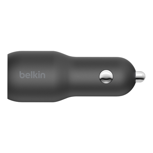 Cargador doble para coche BELKIN con PPS de 37 W - USB-C 25W USB-A 12W