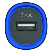 KX USB CAR CHGR 2.4AMP-BK