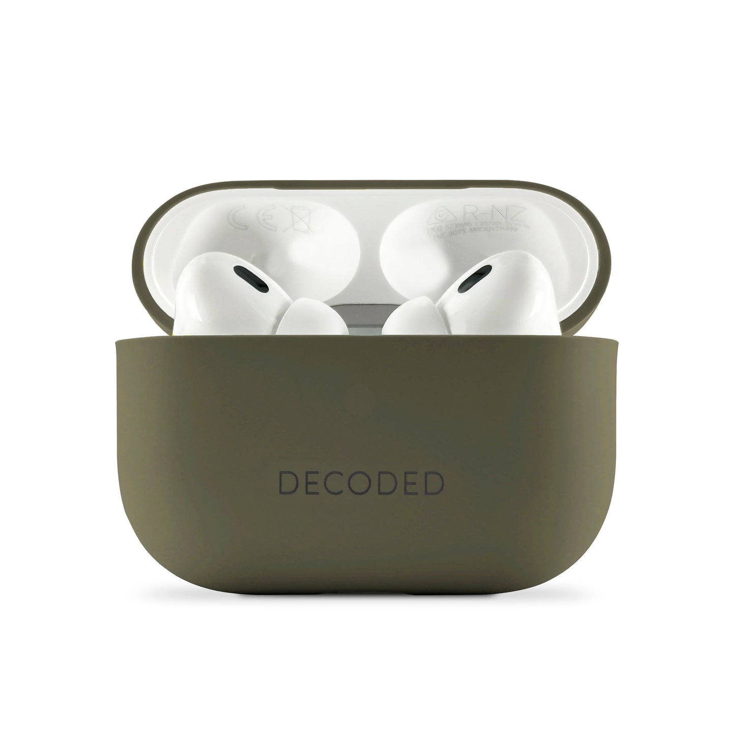 DECODED CASE EN SILICONA LIQUIDA AIRPODS PRO 2GEN /1GEN OLIVA