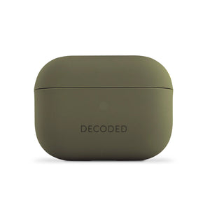DECODED CASE EN SILICONA LIQUIDA AIRPODS PRO 2GEN /1GEN OLIVA