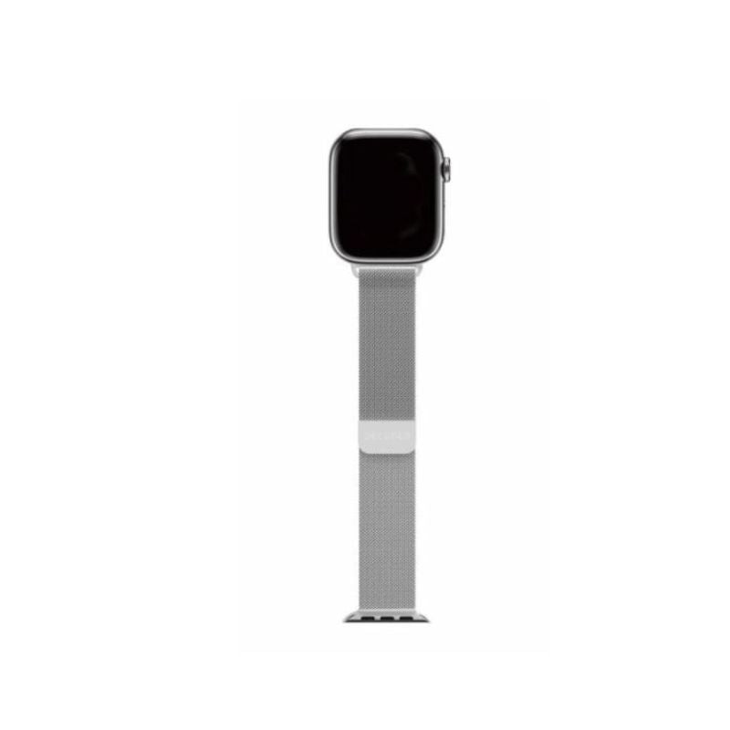 BANDA DECODED MILAN MAGNETIC STEEL 38/40/41/42MM SILVER