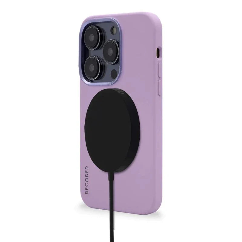 CASE DECODED SILICONE MAGSAFE PARA IPHONE 14 PRO - LAVENDER