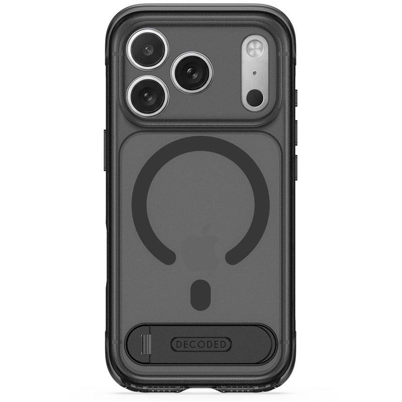 CASE DECODED HYBRID STAND IPHONE 18 PRO MAX FROSTED BLACK
