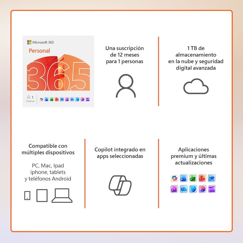 LICENCIA MICROSOFT 365 PERSONAL