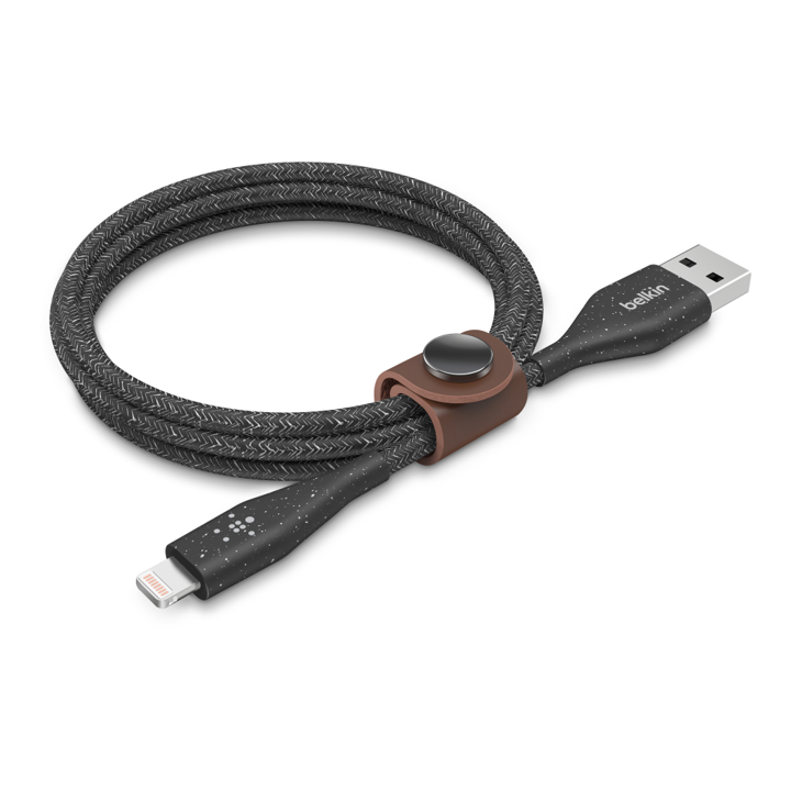 Cable Belkin USB-A a Lightning - 1.2M - DuraTek Plus - Negro