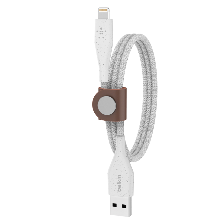 Cable Belkin USB-A a Lightning - 1.2M - DuraTek Plus - Blanco